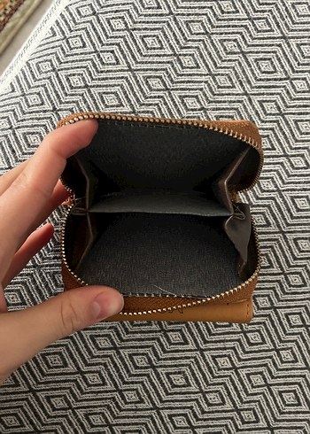 Kahverengi Camel Cüzdan Bayan - Görsel 3