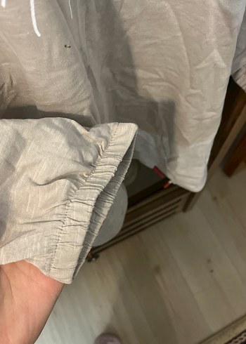 Bej Desenli Tişört - Görsel 4