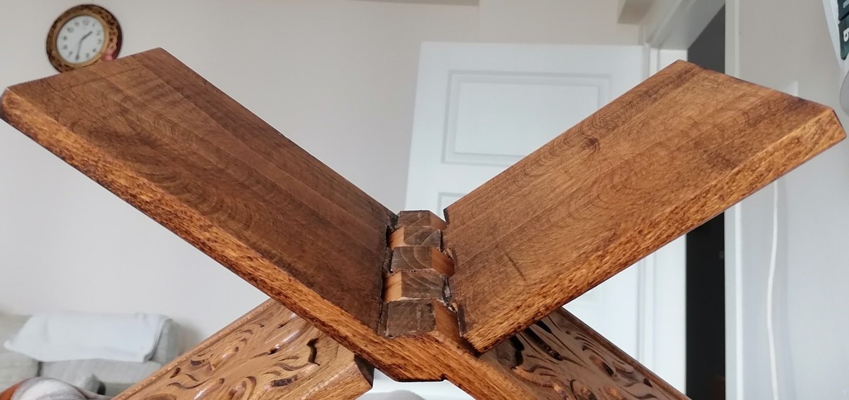 Rahle Ahşap işlemeli. - Görsel 2