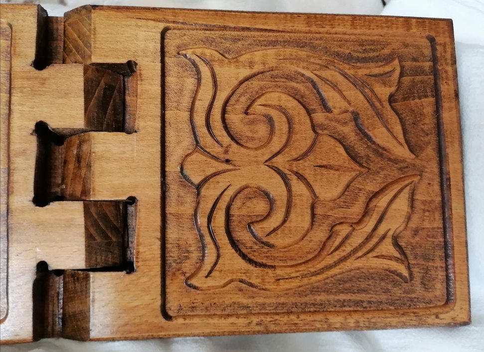 Rahle Ahşap işlemeli. - Görsel 5