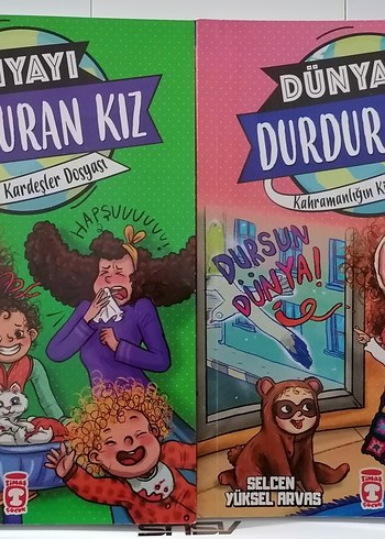 Dünyayı Durduran Kız Kitap Seti (4 Adet). - Görsel 3