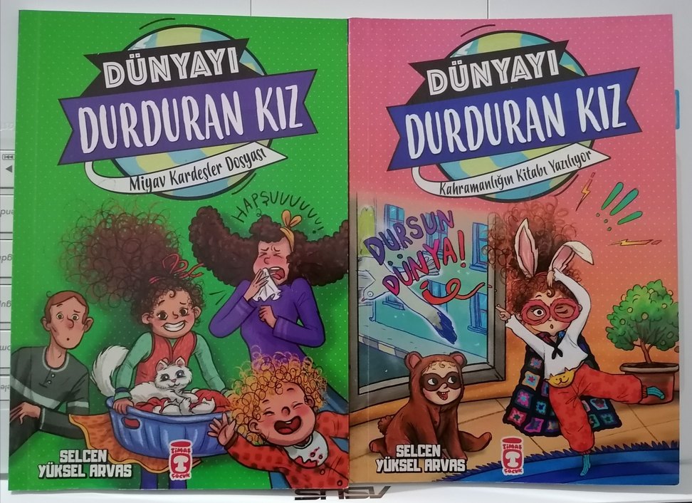 Dünyayı Durduran Kız Kitap Seti (4 Adet). - Görsel 3