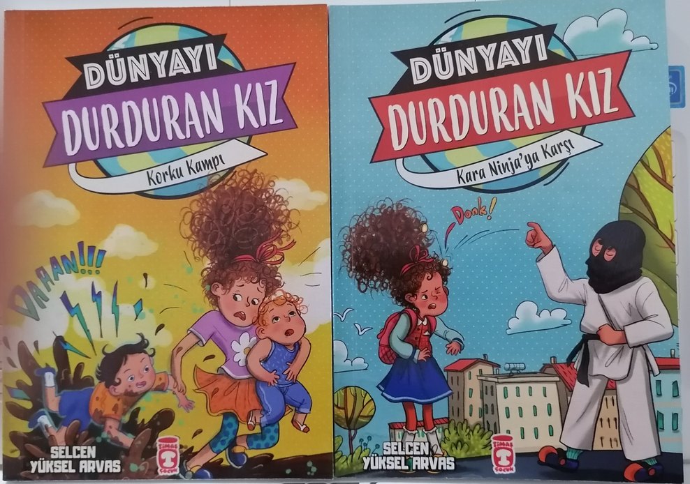 Dünyayı Durduran Kız Kitap Seti (4 Adet). - Görsel 4