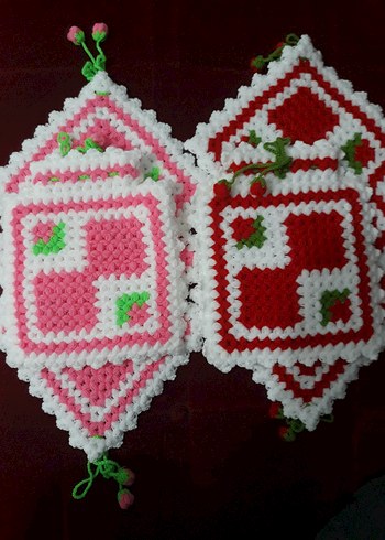 Güllü Lif Takımı (3 parça) - Görsel 3