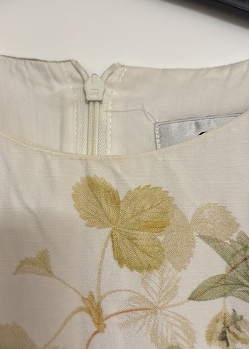 Renkli Desenli  Uzun Elbise - Görsel 8