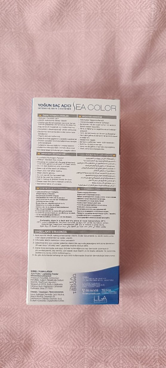 Sea Color Yoğun Saç Açıcı - Görsel 3