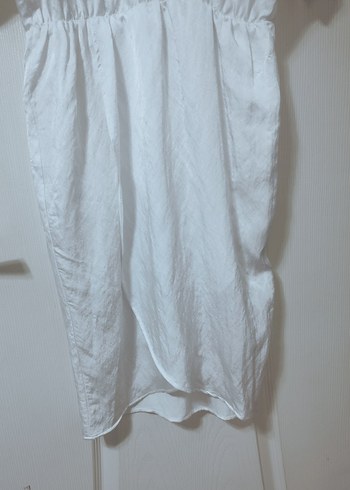 Beyaz Bohem Midi Kadın Elbise - Görsel 5