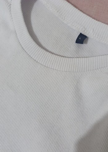 Beyaz Uzun Kollu İnce body - Görsel 3