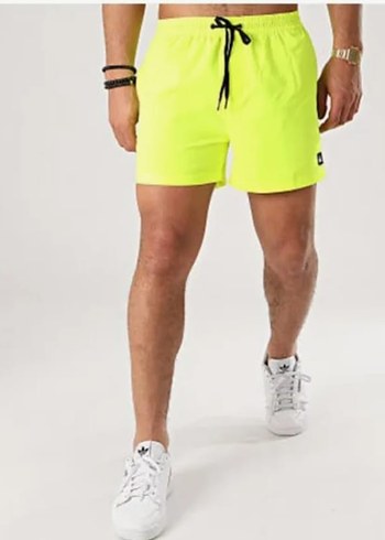 Quiksilver Neon Sarı Erkek Deniz Şortu - Görsel 6