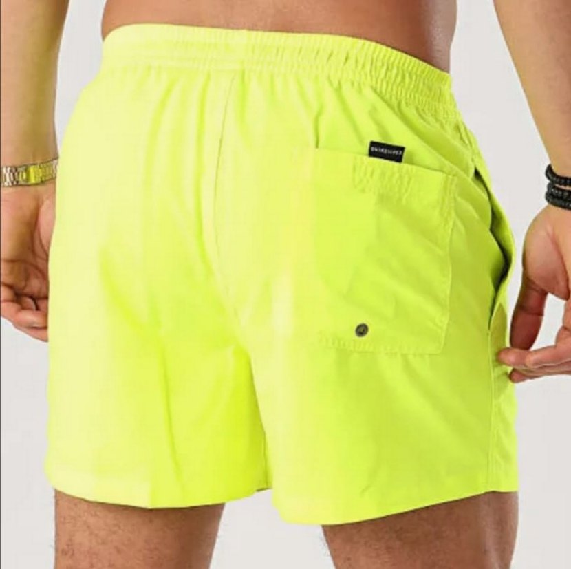 Quiksilver Neon Sarı Erkek Deniz Şortu - Görsel 3
