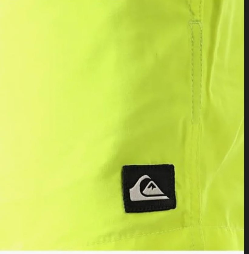 Quiksilver Neon Sarı Erkek Deniz Şortu - Görsel 2