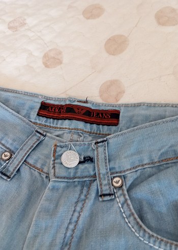 Kadın Mavi Bol Kesim Denim Pantolon - Görsel 2