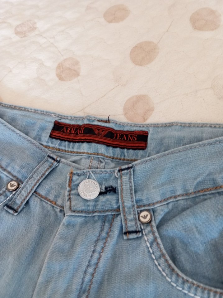 Kadın Mavi Bol Kesim Denim Pantolon - Görsel 2