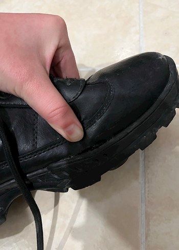 Siyah Bağcıklı Erkek Spor Bot - Görsel 4