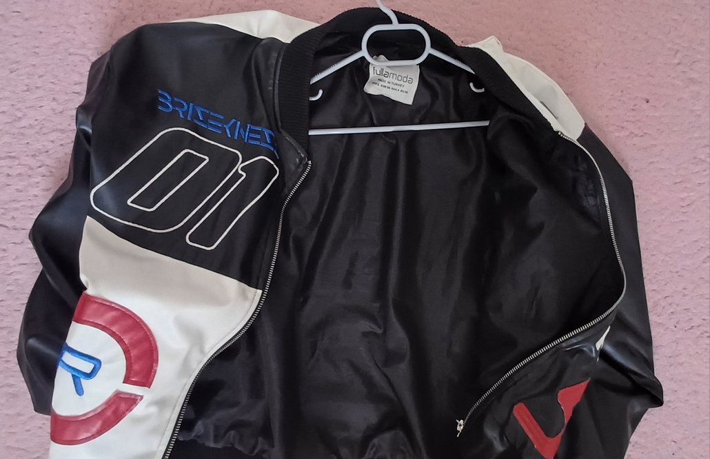 Kadın Deri Motorcu Tarz Ceket - Görsel 3