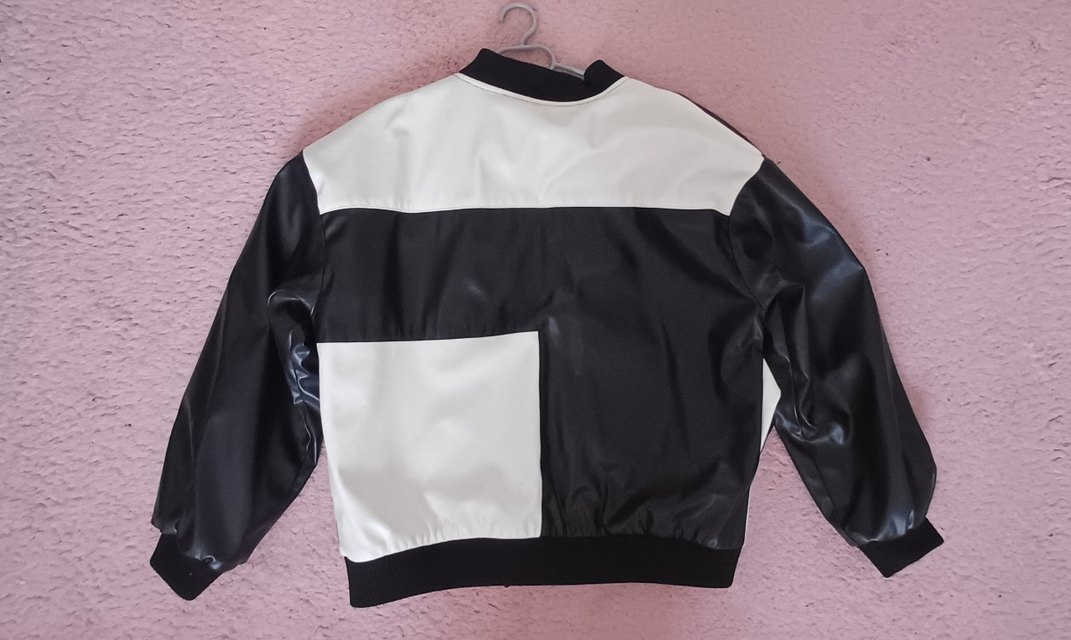 Kadın Deri Motorcu Tarz Ceket - Görsel 2