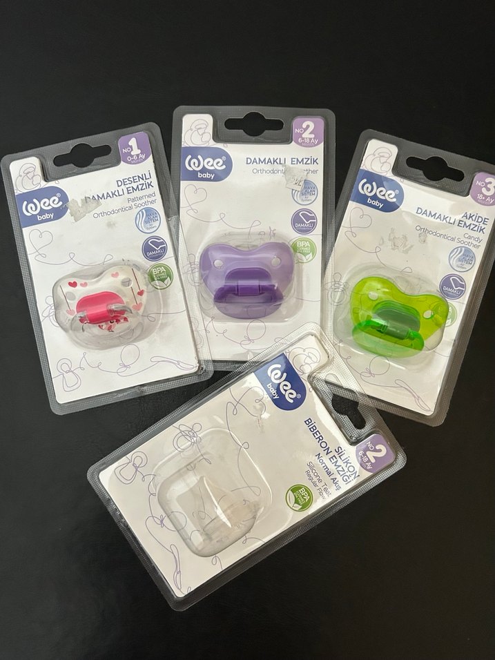 Renkli Ortodontik Damak Emzikleri - Görsel 2