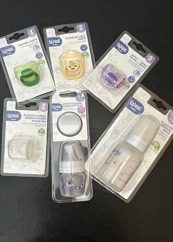 Wee Baby Emzik ve Biberon Seti - Görsel 2