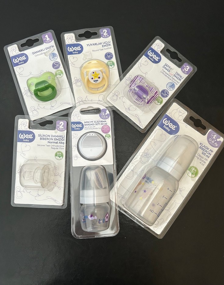Wee Baby Emzik ve Biberon Seti - Görsel 2