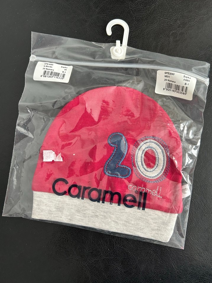 Mavi Ortopedik Emzik Seti - Dizlik ve şapka - Görsel 2