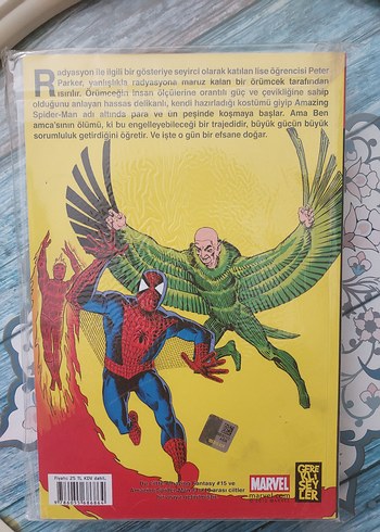 Beden Renk The Amazing Spiderman Klasik Cilt 1 ve Cilt 2