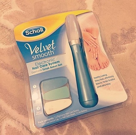 scholl velvet smooth tırnak bakım seti 