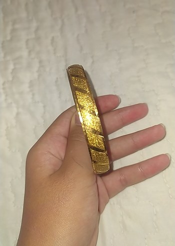 Diğer Esnek Altın Renk Vintage Bilezik