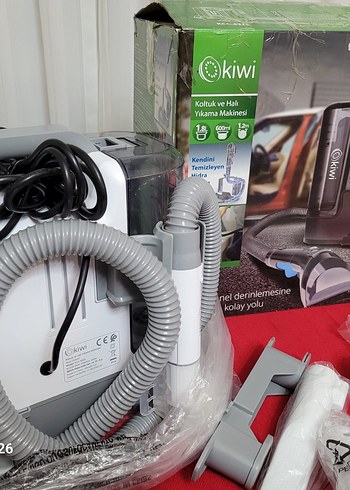 Mavi Kiwi Elektrikli koltuk ve halı yıkama makinası - Görsel 5