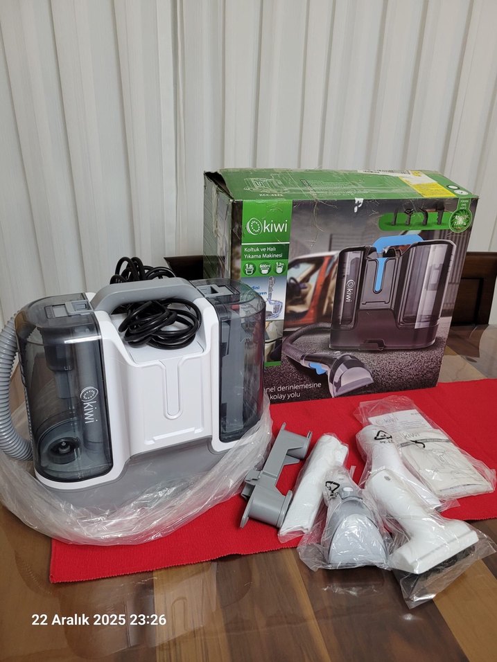 Mavi Kiwi Elektrikli koltuk ve halı yıkama makinası - Görsel 4