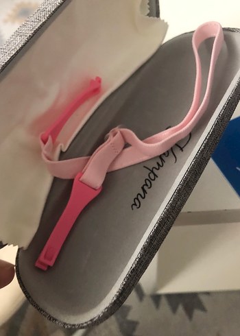 Pembe çocuk Gözlüğü Velcro Bantlı - Görsel 7