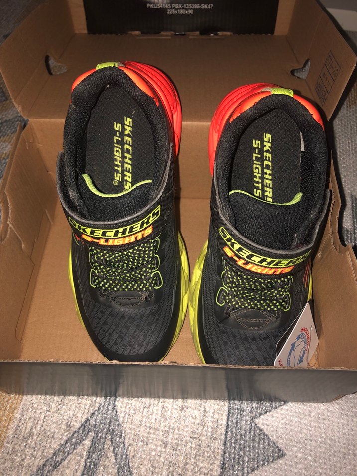 Skechers Erkek Çocuk Işıklı Spor Ayakkabı Sarı - Görsel 2