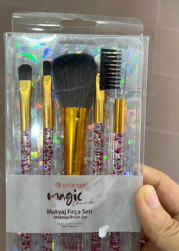 Renkli Makyaj Fırça Seti - Görsel 2