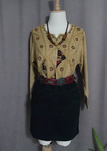 kaşe kışlık #vintage #etek