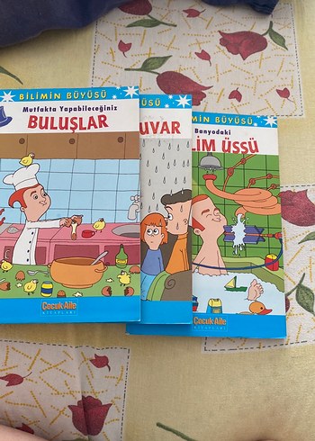 Beden Bilimin Büyüsü - Çocuklar için Bilim Kitapları 3 lü set