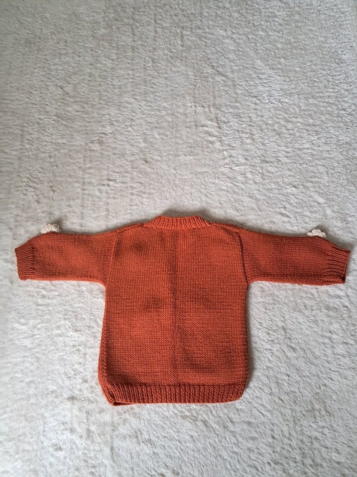 Kız Çocuk Renkli Nakışlı Bohem Hırka - Görsel 3