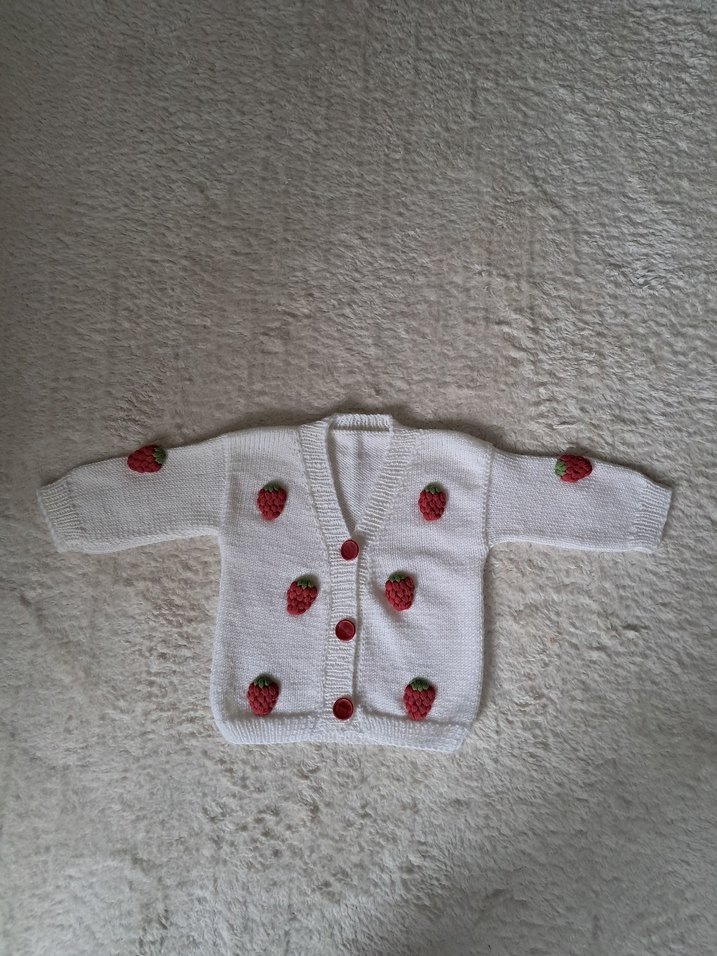 örgü bebek hırka - Görsel 2