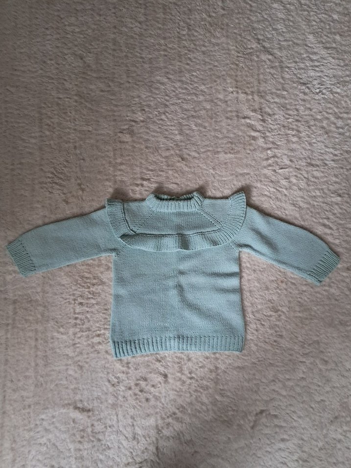 Kız Çocuk Uzun Kollu Triko Kazak - Görsel 2