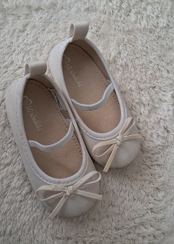 Kız Çocuk Beyaz Fırfırlı Babet - Görsel 2