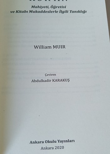 Kur'an Mahiyeti,Ögretisi ve Kitabı Mukaddeslerle İlgli Tanıklığı - Görsel 6