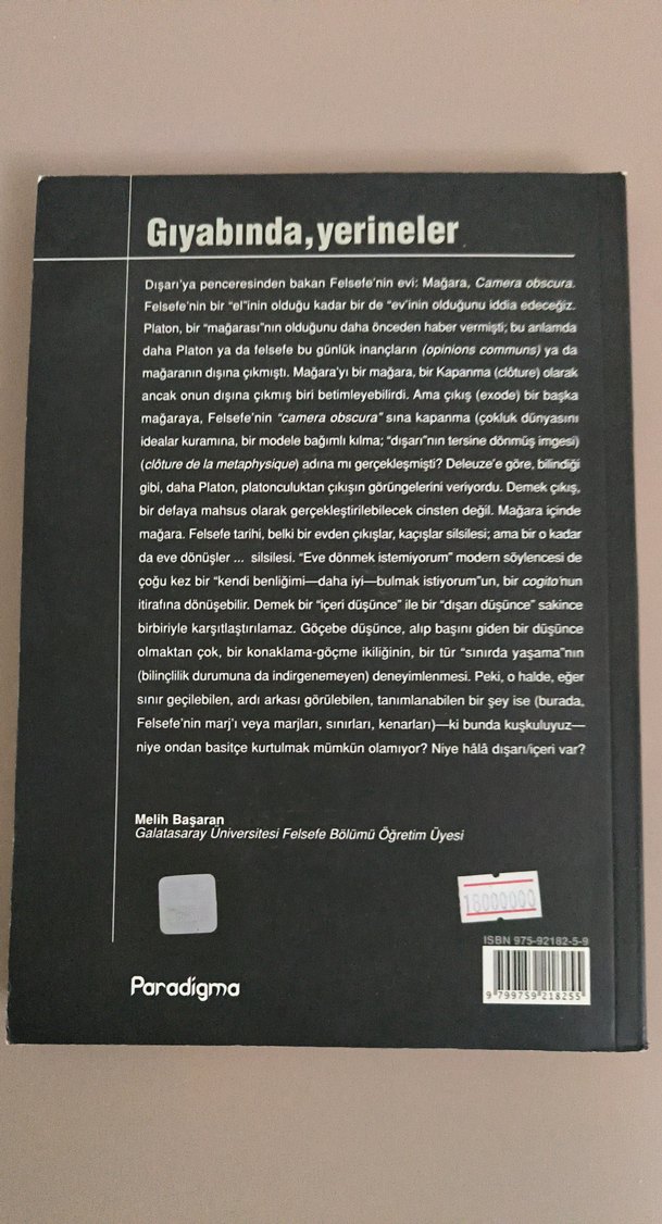 Gıyabında, Yerineleler - Melih Başaran - Görsel 4