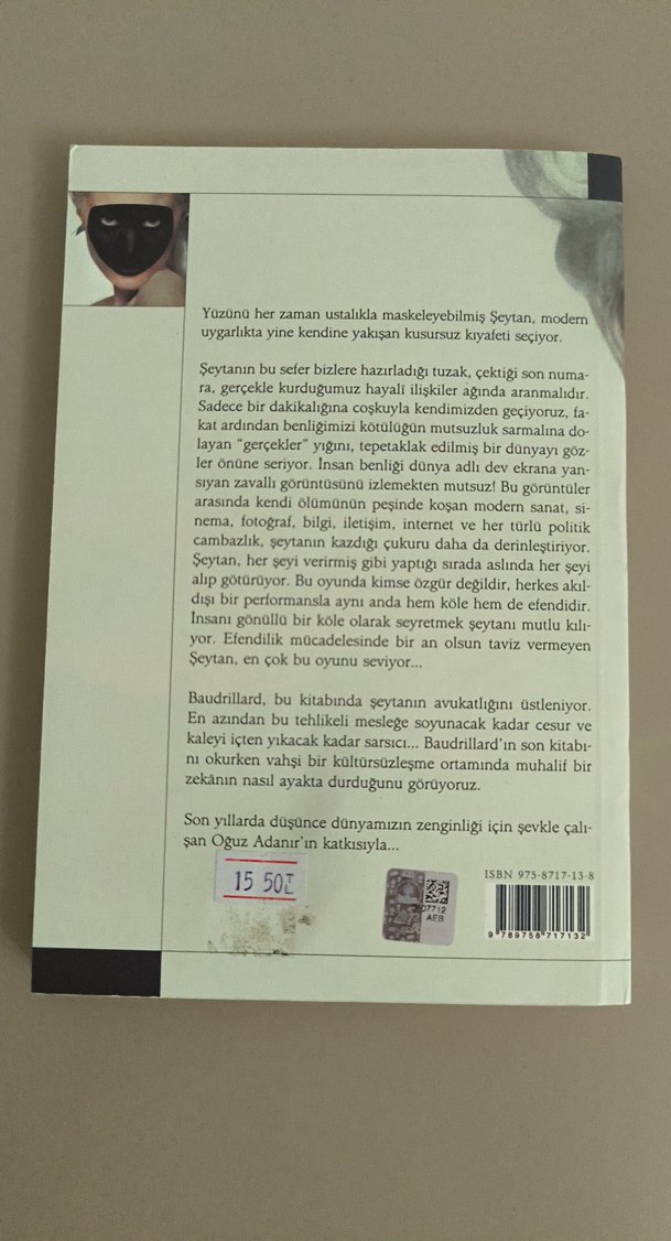 Şeytana Satılan Ruh - Jean Baudrillard - Görsel 5