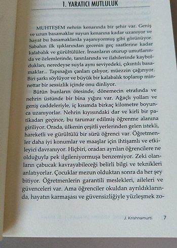 Jiddu Krishnamurti - Yaşam Üzerine Yorumlamalar 2.Kitap - Görsel 7