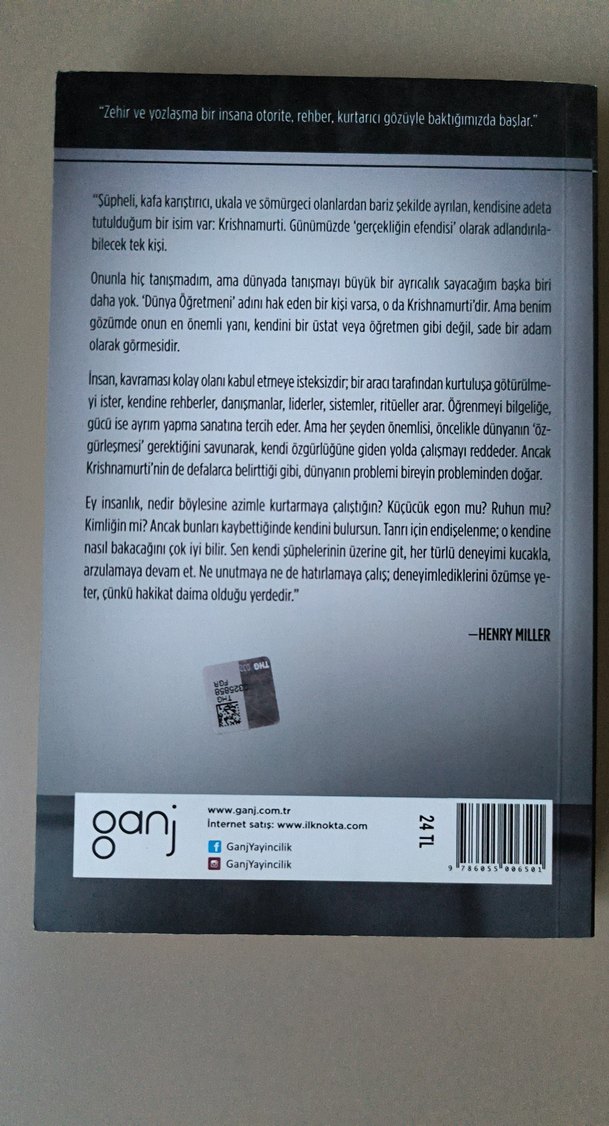 Jiddu Krishnamurti - Yaşam Üzerine Yorumlamalar 2.Kitap - Görsel 5