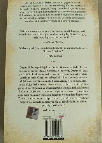 Büyük Özgürlük - J. Krishnamurti - Görsel 4