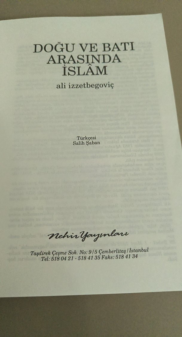 Doğu ve Batı Arasında İslam - Ali İzzetbegoviç - Görsel 5