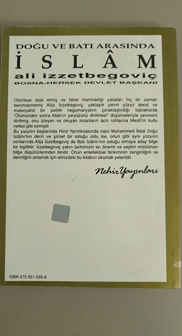 Doğu ve Batı Arasında İslam - Ali İzzetbegoviç - Görsel 4