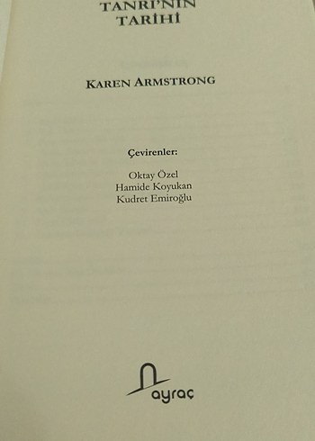 Tanrı'nın Tarihi - Karen Armstrong - Görsel 6