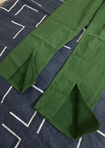 Yeşil Kadın Jean Pantolon - Görsel 2