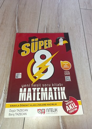 Süper 8 Matematik Soru Kitabı