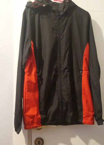 Kadın Siyah Kapüşonlu Spor Mont - Görsel 2